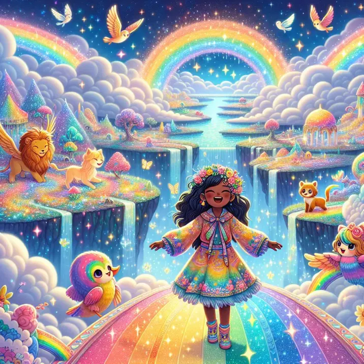 داستان جادوی رنگین کمان