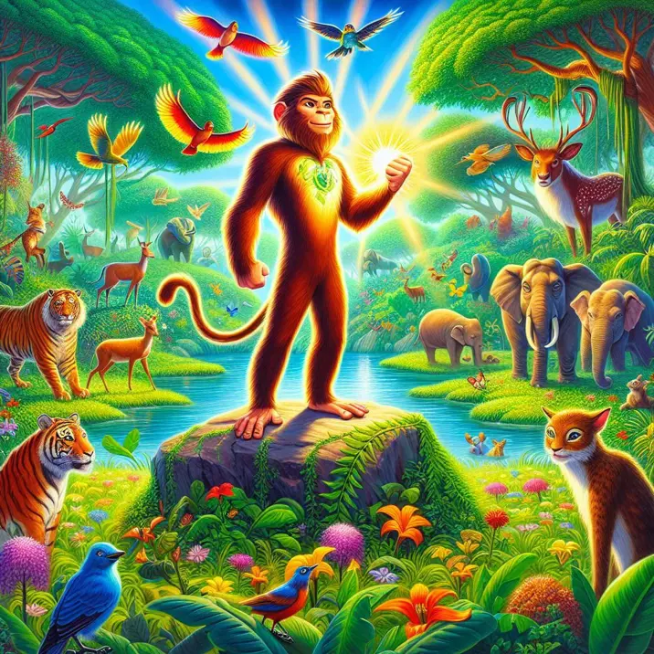 داستان شجاعت میمونی به نام مانی