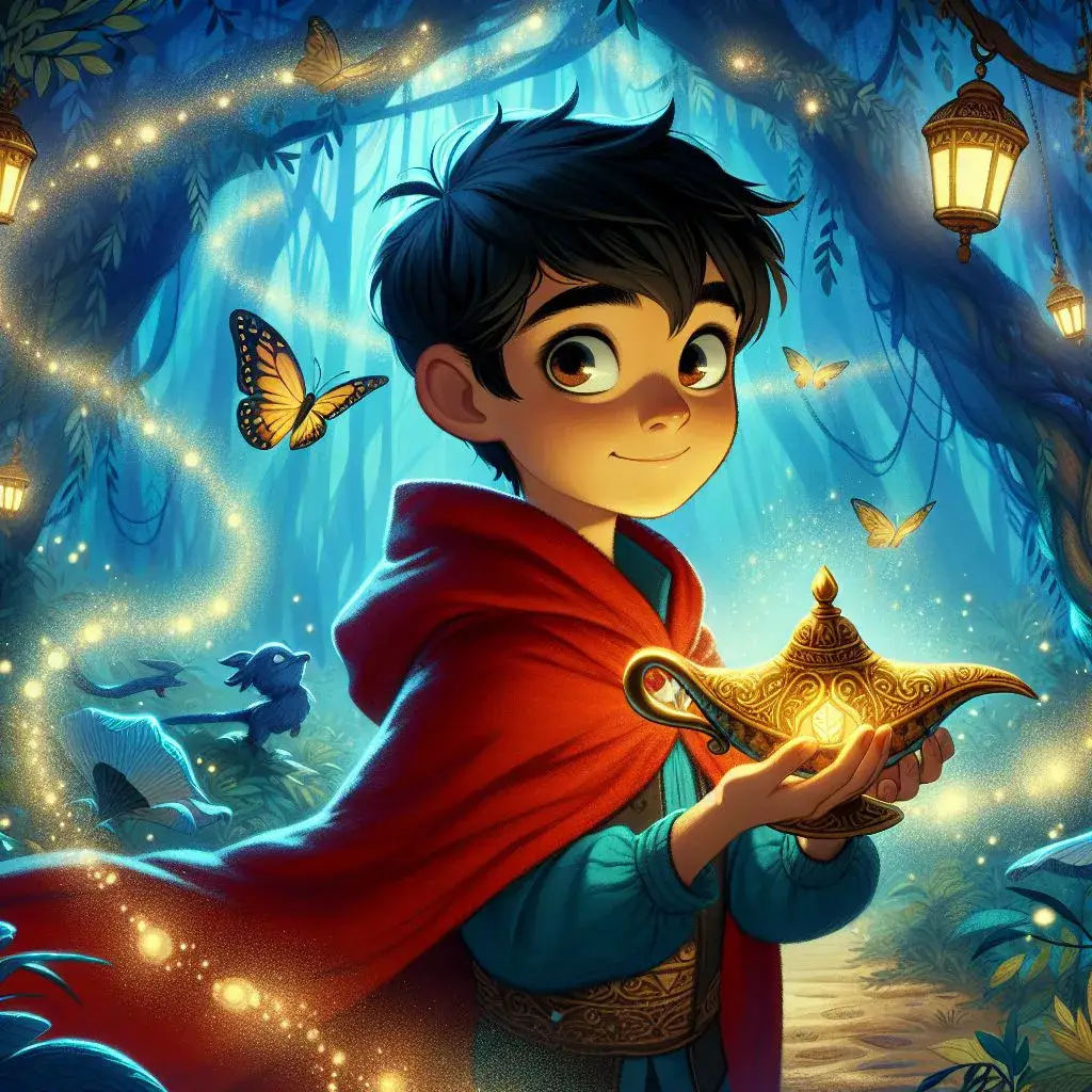 داستان چراغ جادو و ماجراجویی های نیکو
