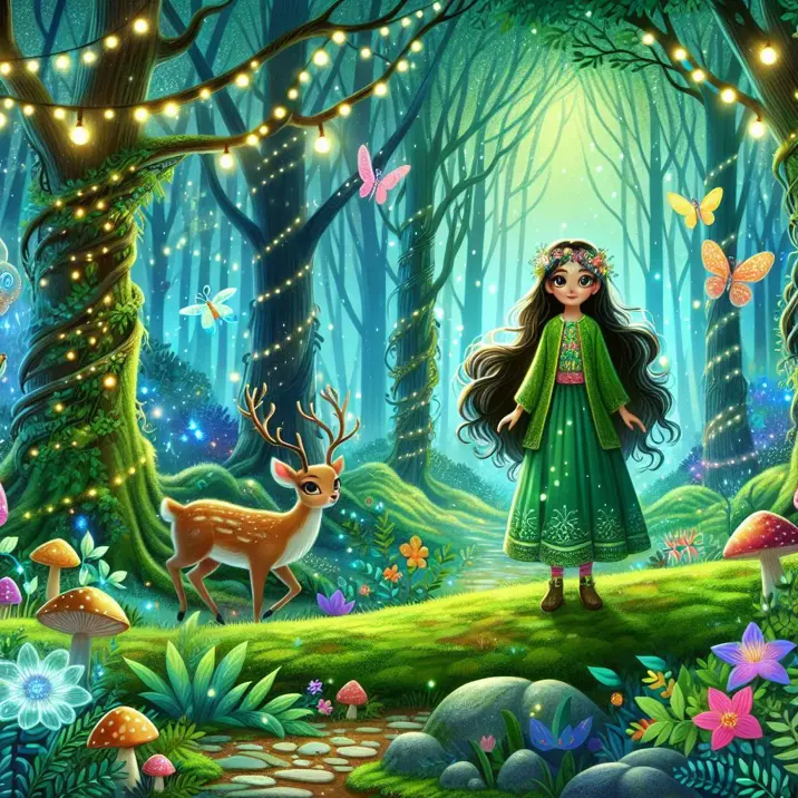 داستان ماجراجویی های جادوئی در جنگل شگفت انگیز