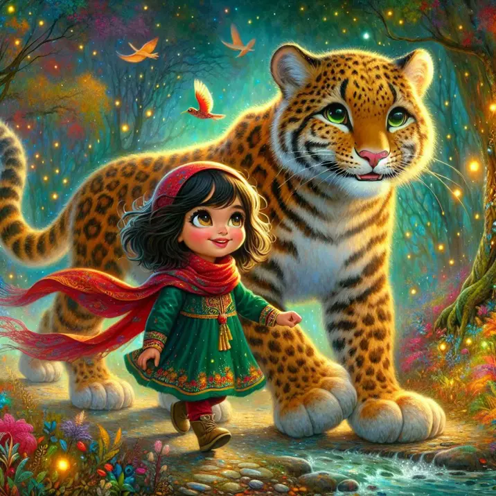 داستان سفر شگفت انگیز باران و پلنگ