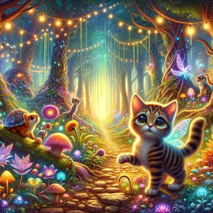 داستان ماجراجویی در جنگل جادویی