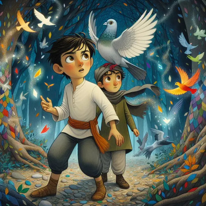 داستان دوستی عجیب بین ممد و کبوتر