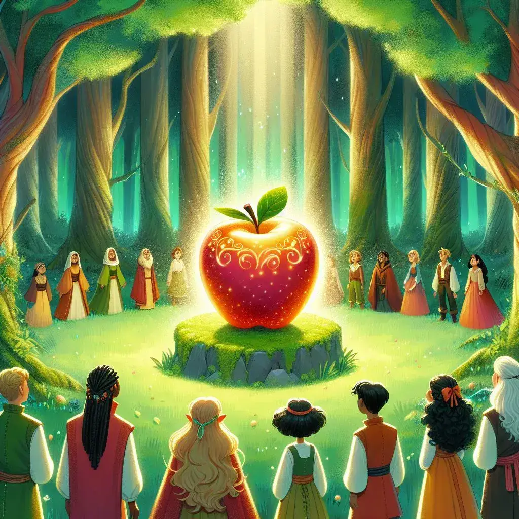 داستان ماجرای سیب جادویی