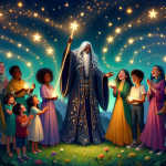 قصه جادوگر مهربان و ستاره ها