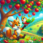 سیب خوشمزه و دوست وفادار