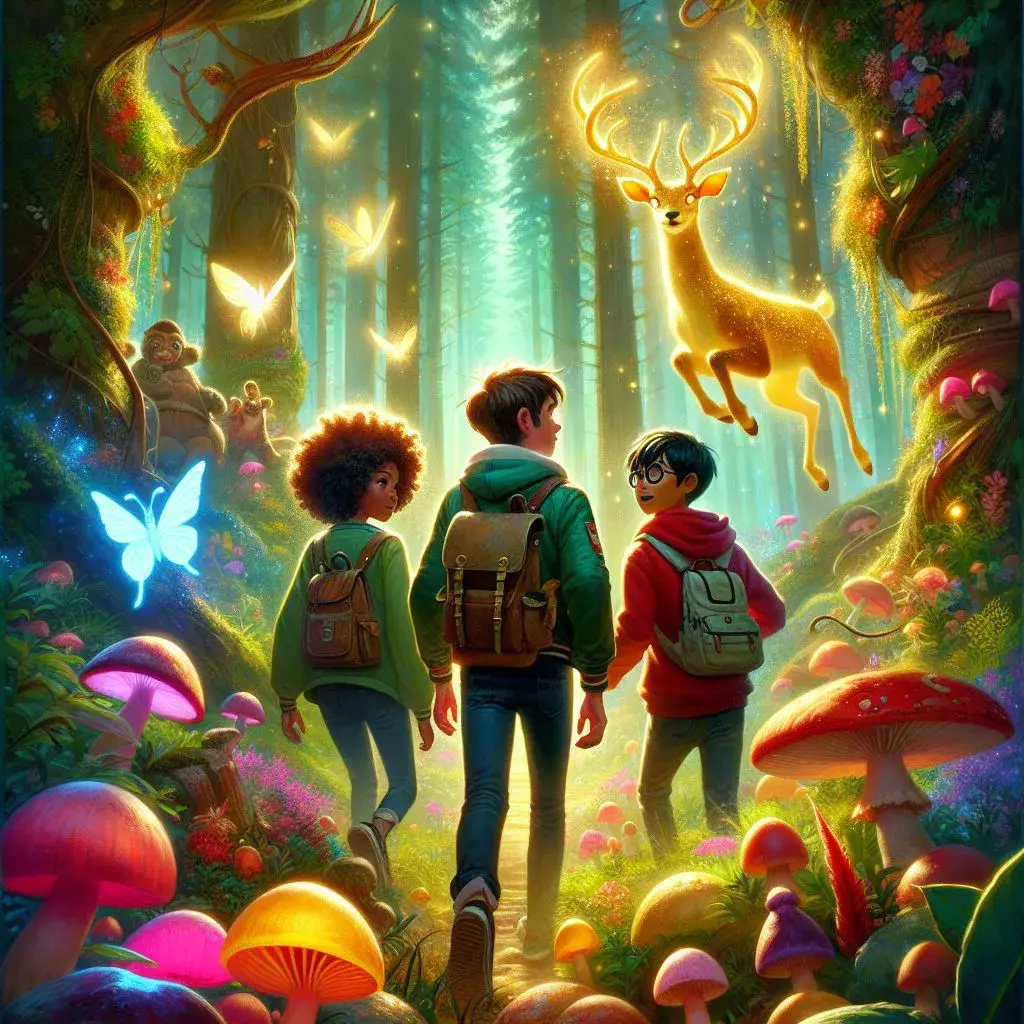 داستان ماجراجویی در جنگل سحرآمیز