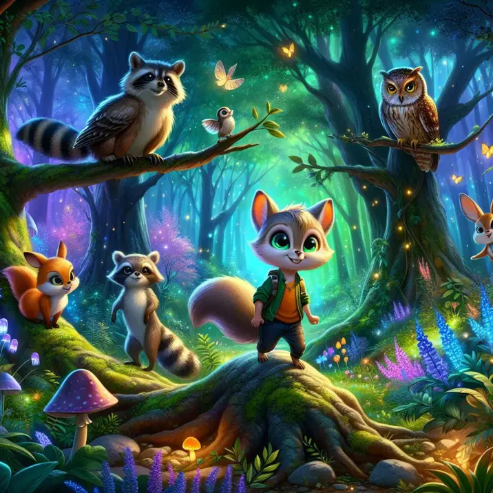 داستان راز جنگل جادویی