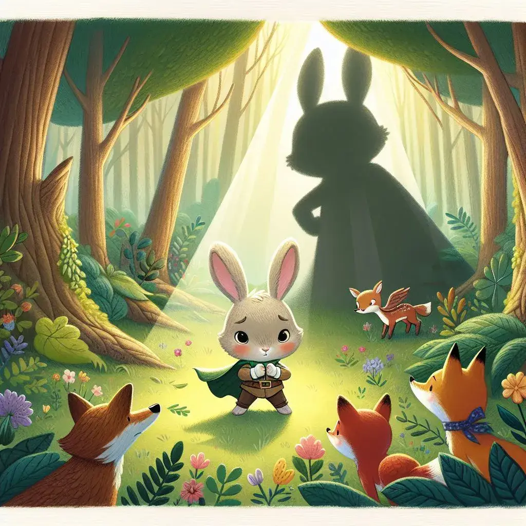 داستان ماجرای شجاعت خرگوش کوچولو
