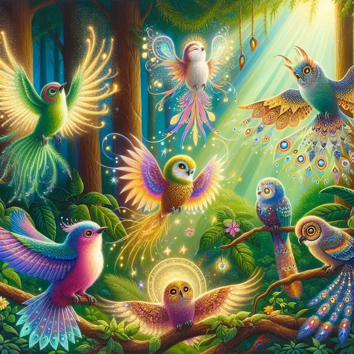 داستان ماجراهای هفت پرنده شگفت انگیز