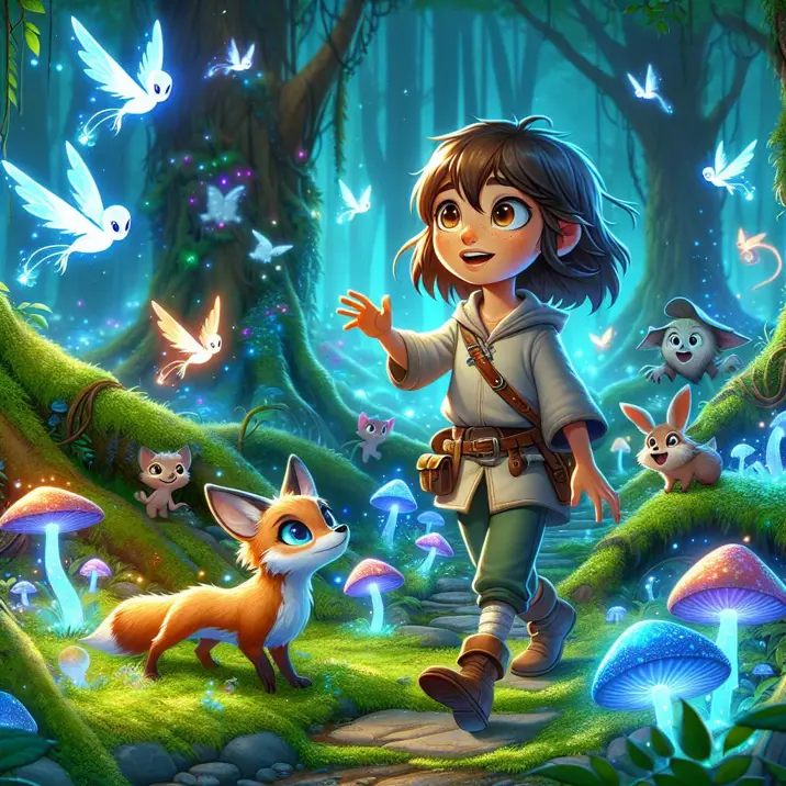داستان ماجراجویی در جنگل جادوئی