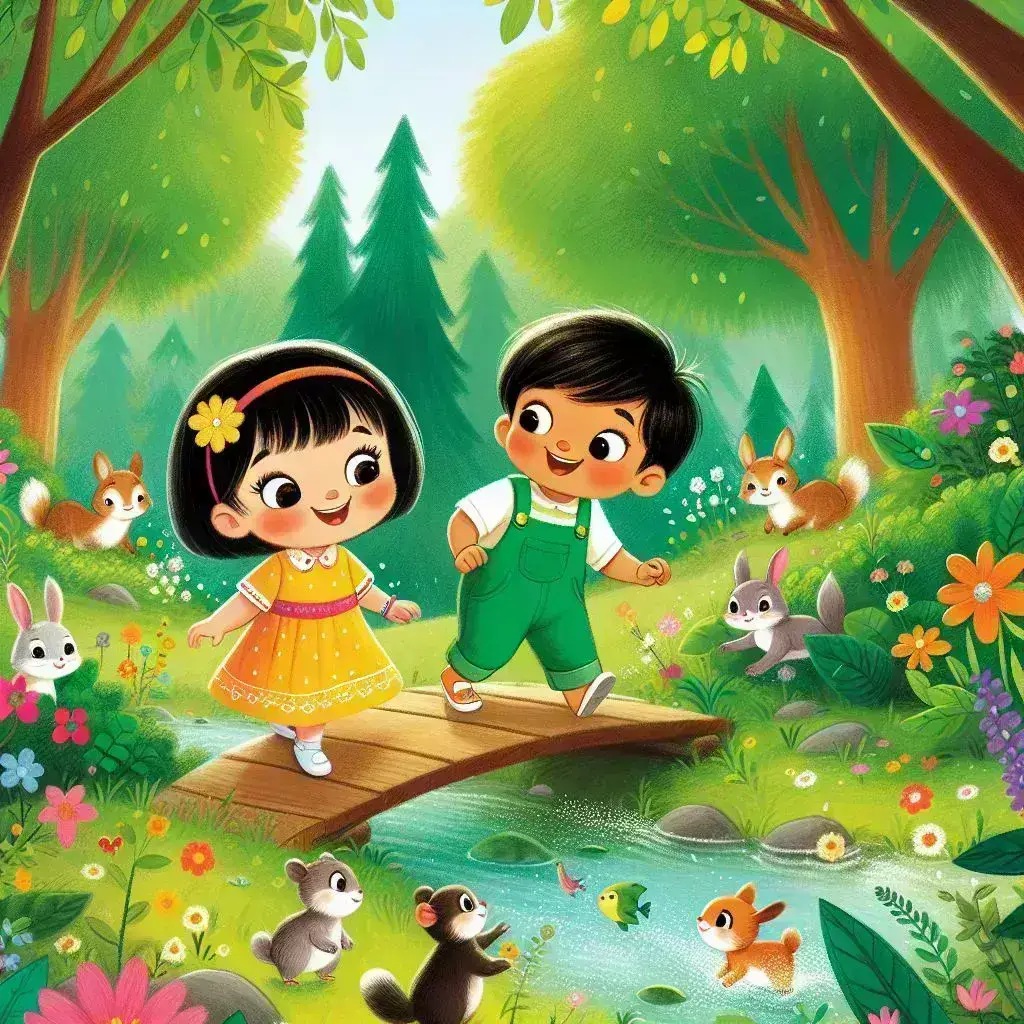 داستان دوستانی در جنگل