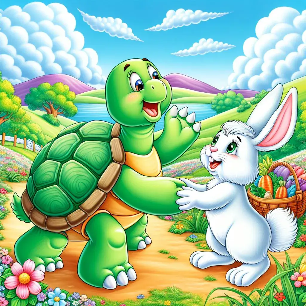 داستان دوستی عجیب: داستان لاک پشت و خرگوش