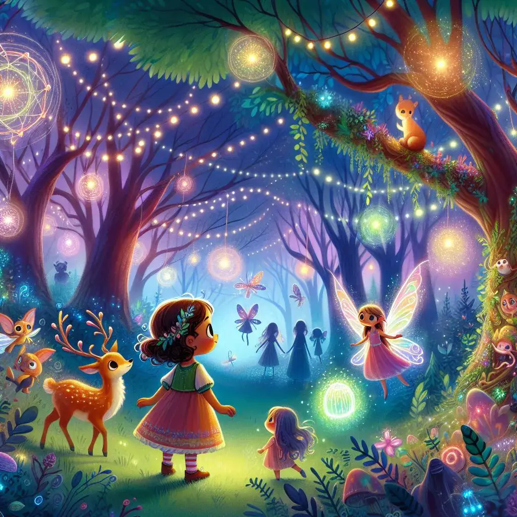 داستان راز جنگل جادویی