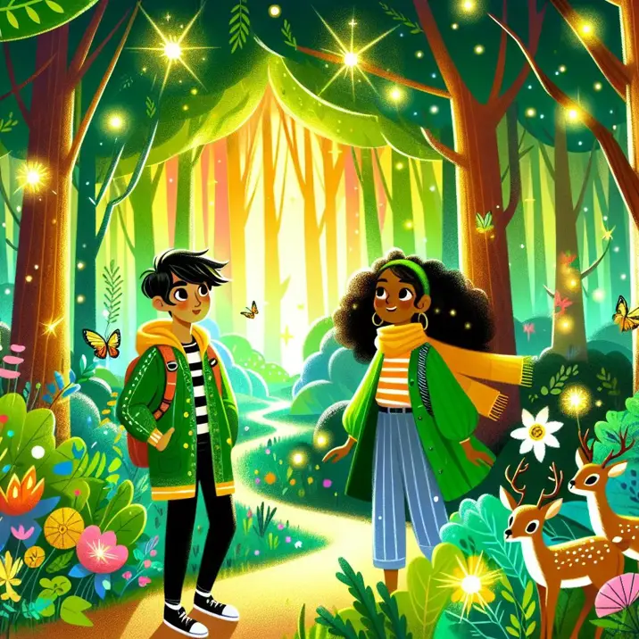 داستان دوستانی در جنگل