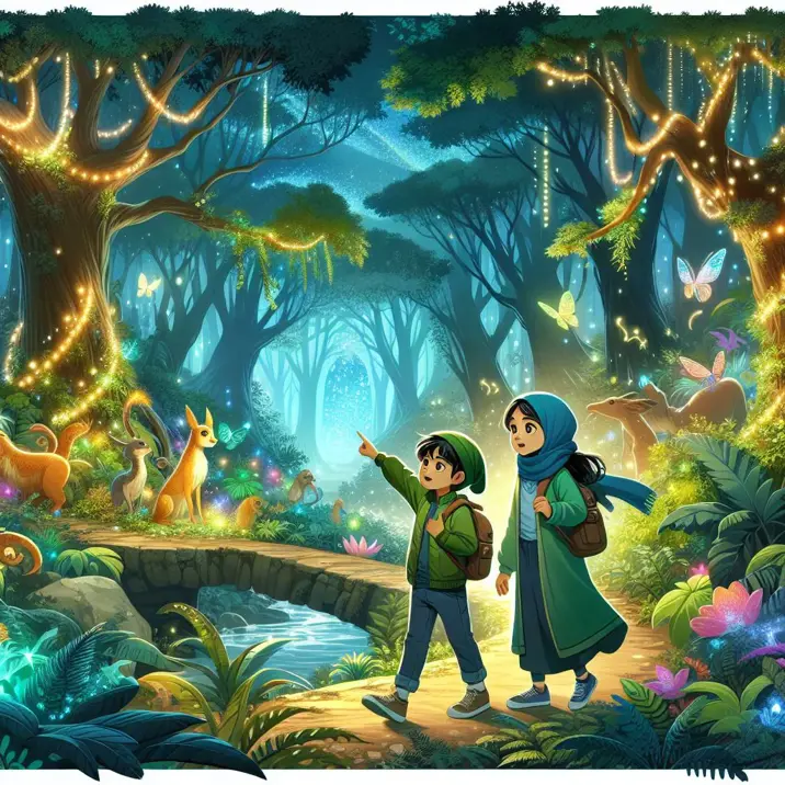 داستان راز جنگل جادوئی