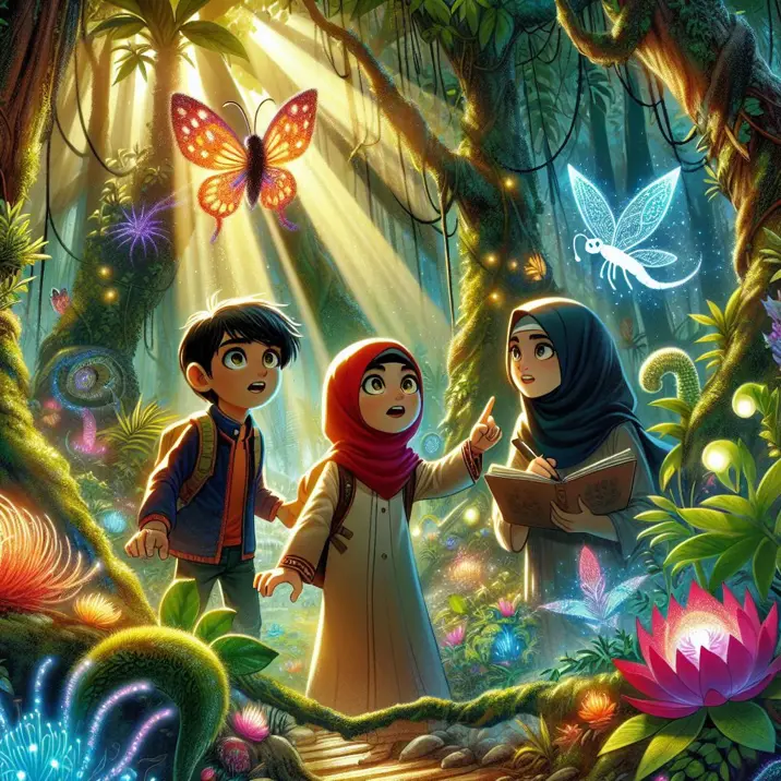 داستان ماجراجویی در جنگل اسرارآمیز