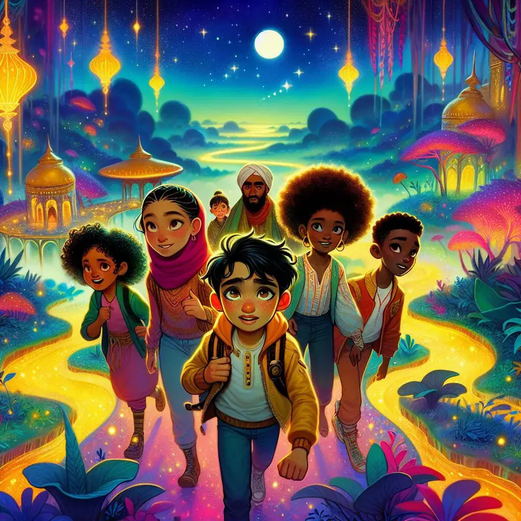داستان سفر جادویی آریا و دوستانش