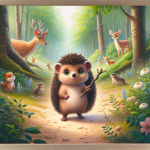 ماجرای شجاعت بامزه ی جوجه تیغی