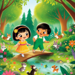 دوستانی در جنگل