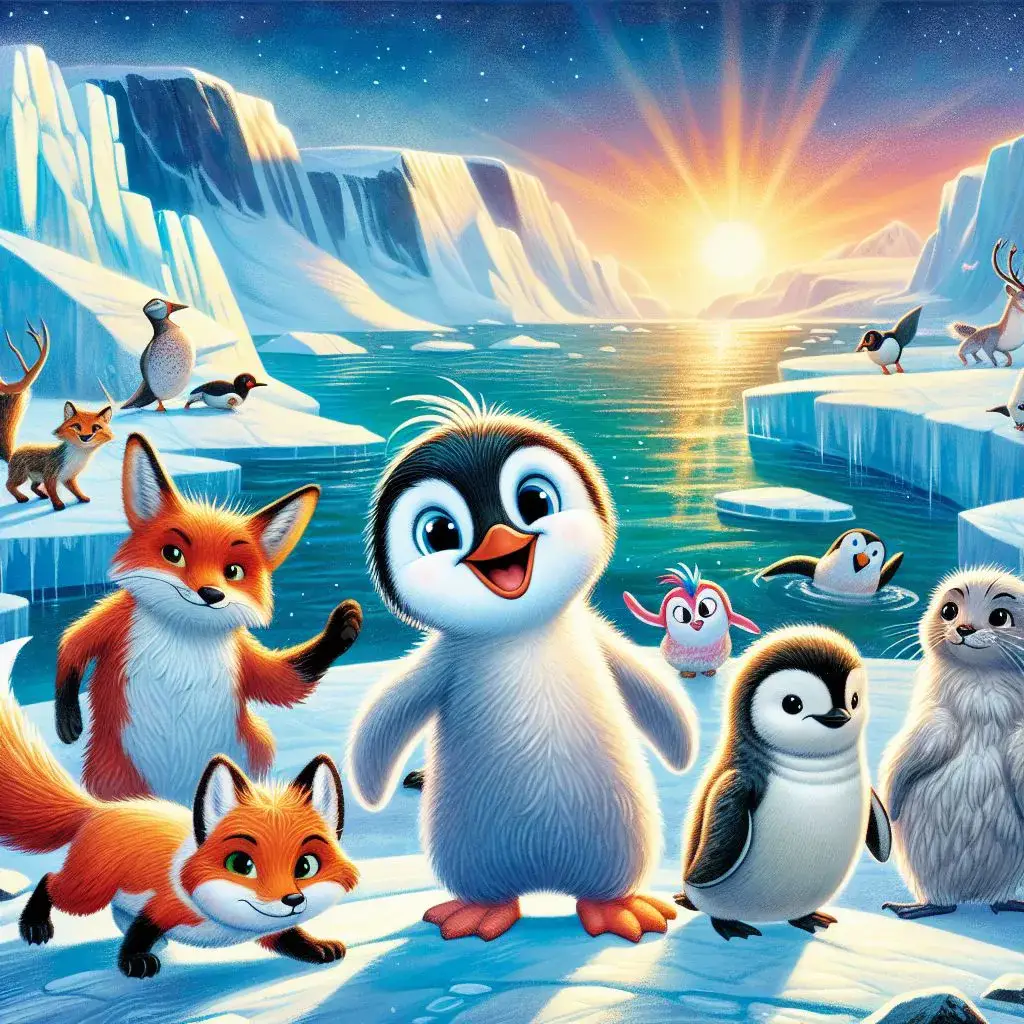 داستان ماجراجویی پینگوین کوچک