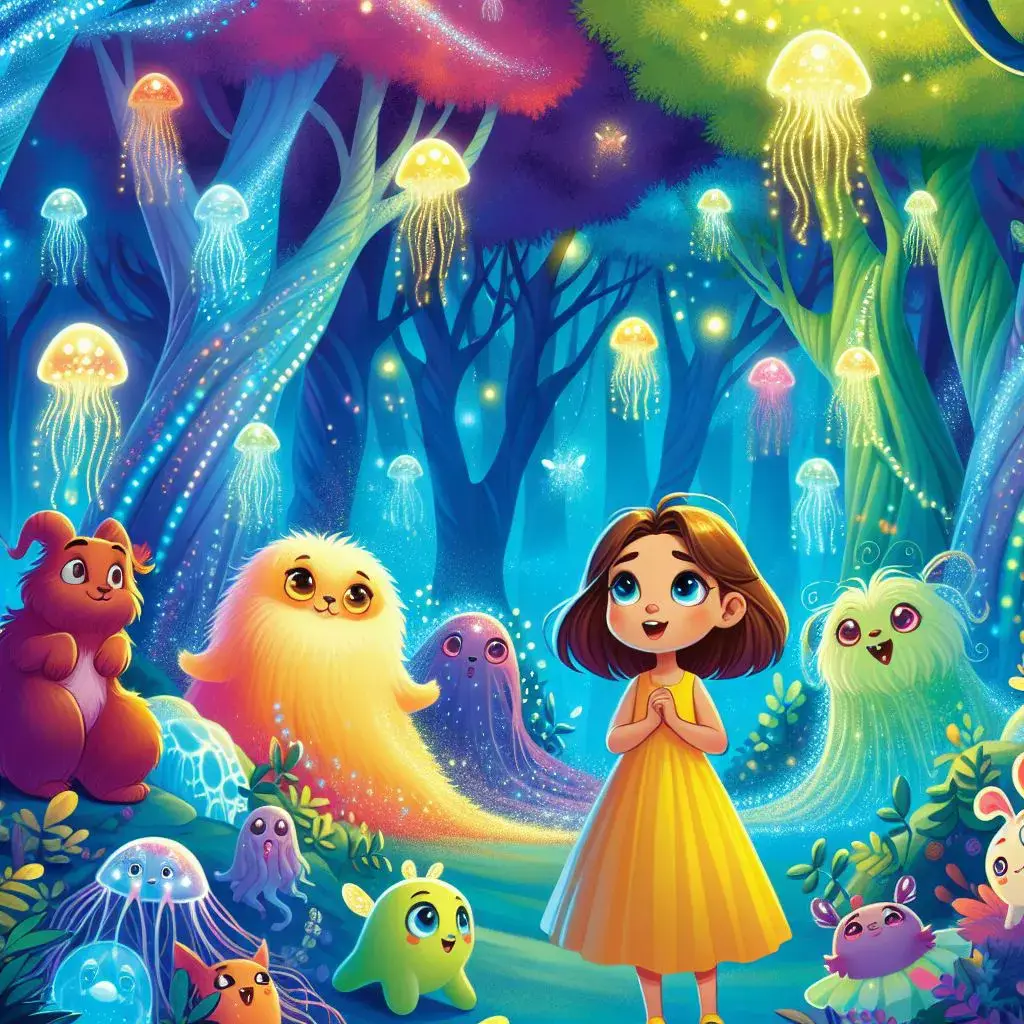 داستان ماجراجویی در جنگل جادویی