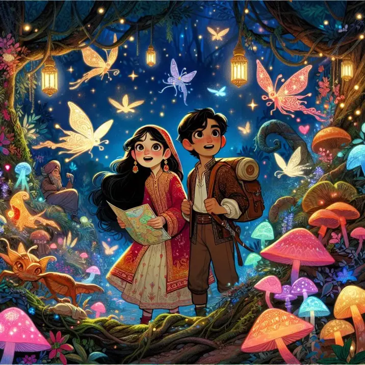 داستان ماجراجویی در جنگل عجایب