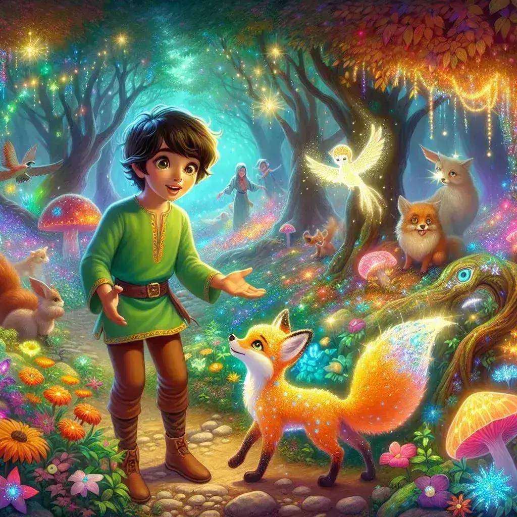 داستان ماجراجویی در جنگل جادویی