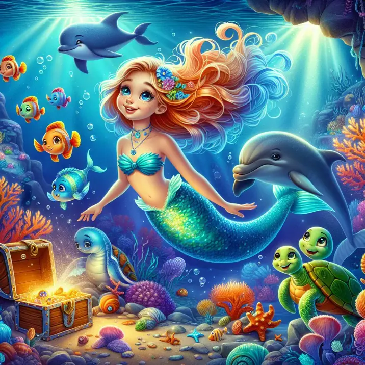 داستان سفر جادویی پری دریایی