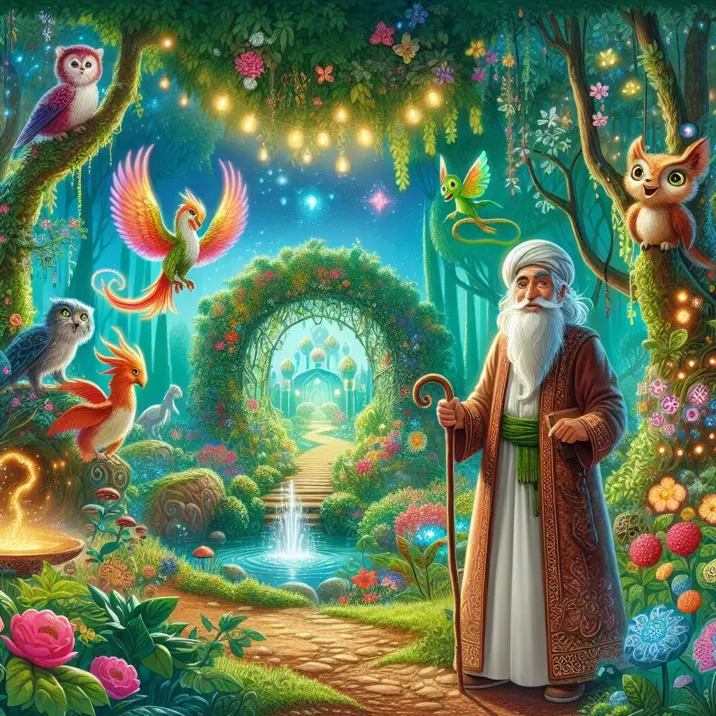 داستان ماجرای عمو نوروز و سفر به باغ رازها