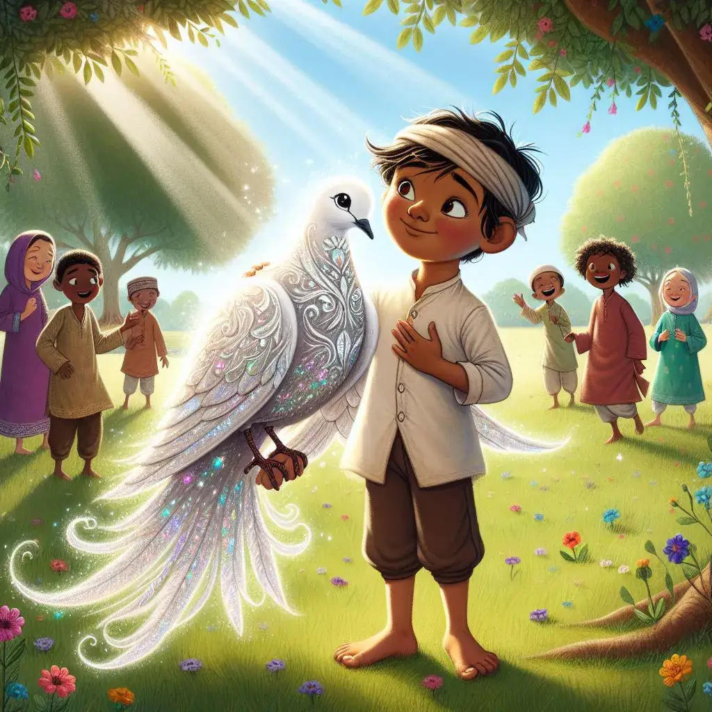 داستان دوستی عجیب مانی و کبوتر