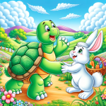 دوستی عجیب: داستان لاک پشت و خرگوش