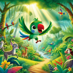 ماجرای شجاعانه ی طوطی کوچولو