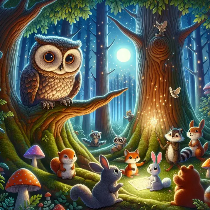 داستان ماجراجویی جغد دانا