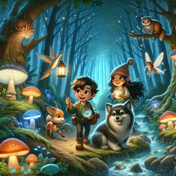 داستان ماجرای جالب تام و دوستانش در جنگل جادوئی