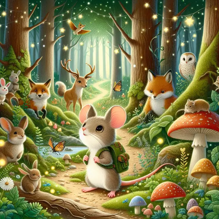 داستان ماجراهای شگفت انگیز از داستانک موش کوچولو