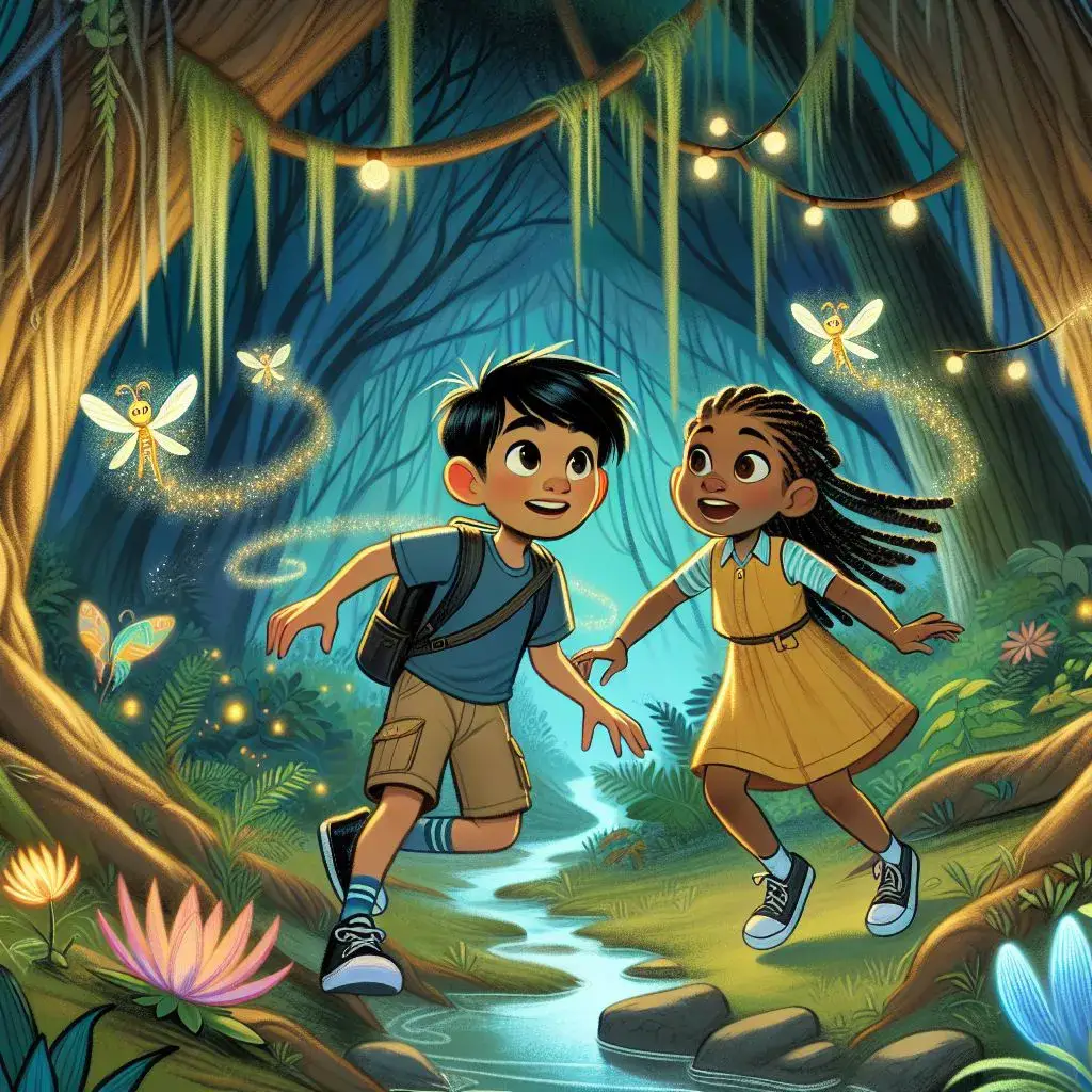 داستان ماجراجویی شگفت انگیز در جنگل جادویی