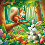 ماجرای جالب سنجاب و خرگوش