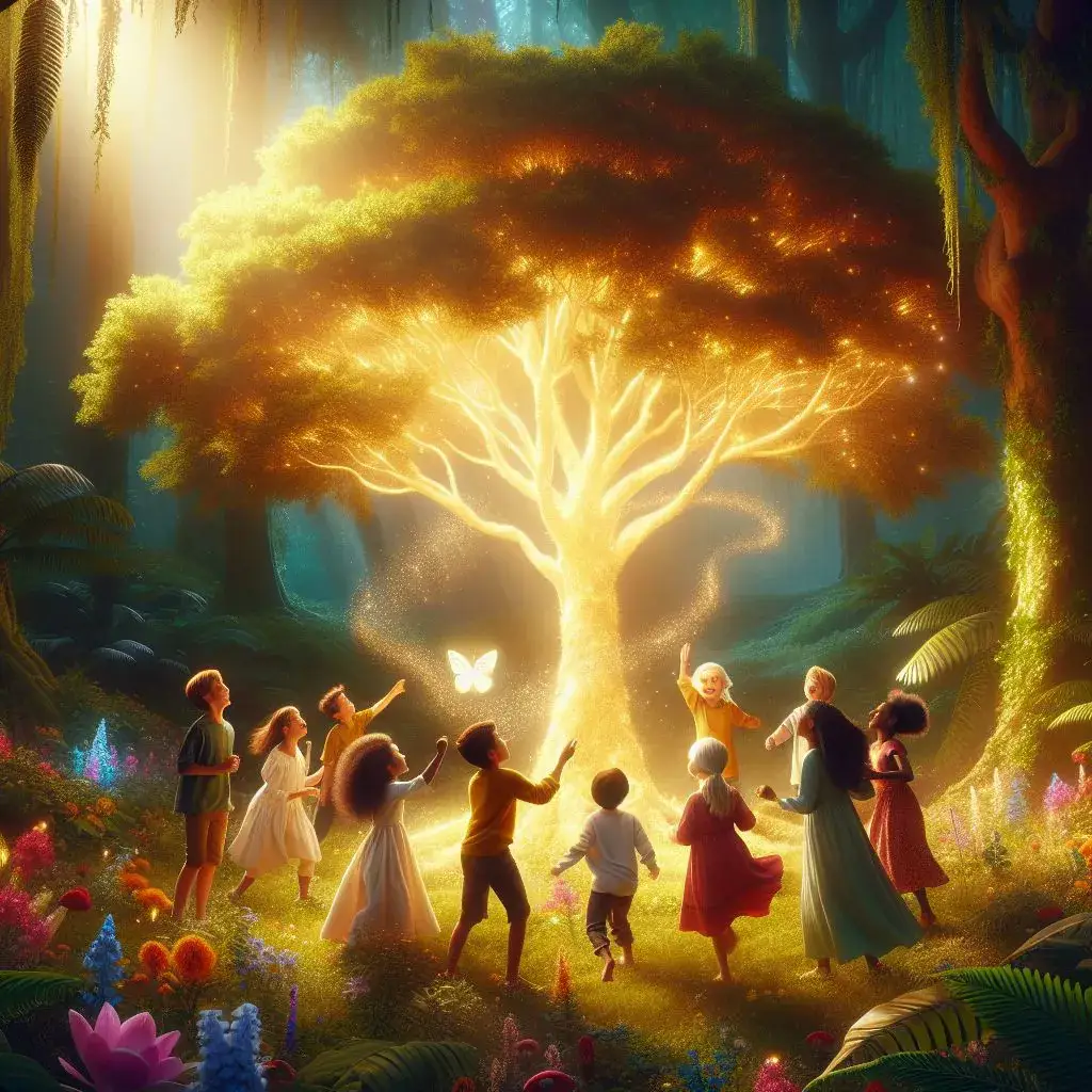 داستان جادوی درختانه