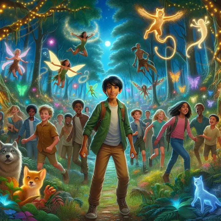 داستان ماجراهای سهراب و دوستانش در جنگل جادوئی