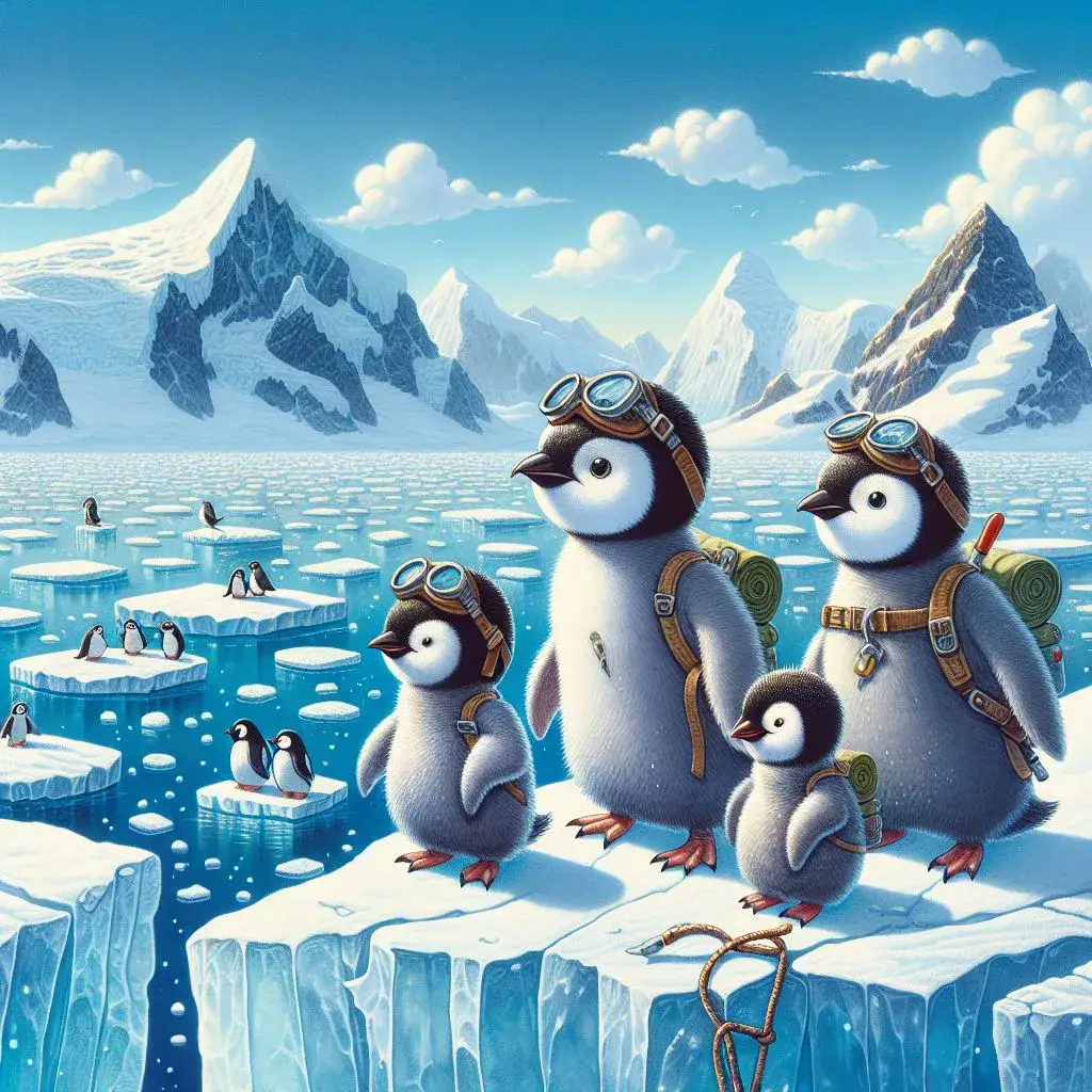 داستان ماجراجویی های آبی پنگوئن ها