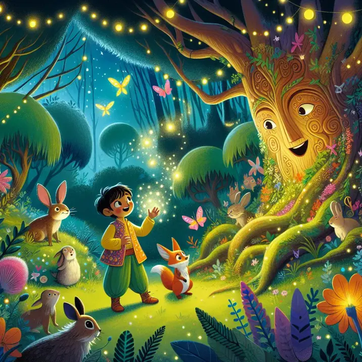 داستان پسر کوچولوی ماجراجو و درخت جادویی