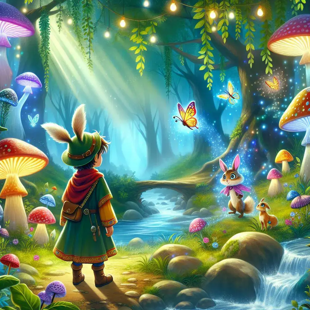 داستان ماجراجویی در جنگل جادویی