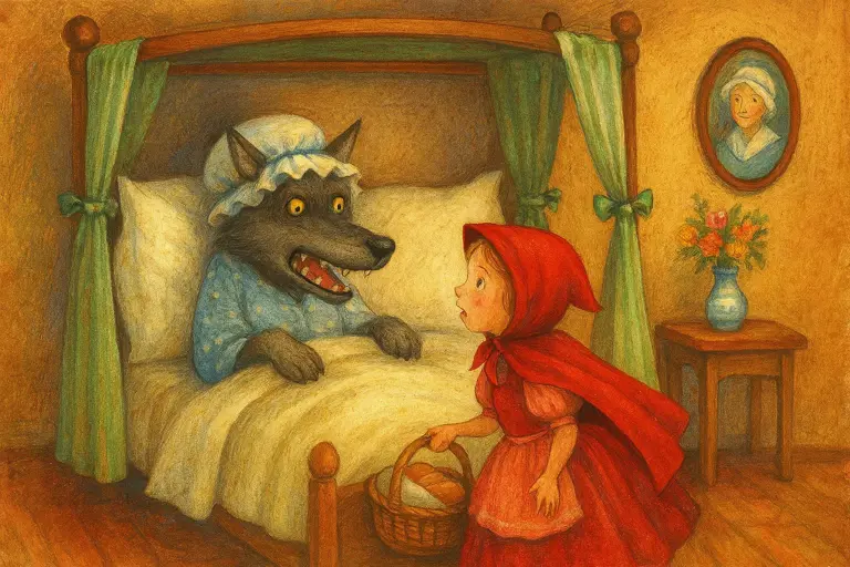 داستان ماجراهای شجاعانه ی کلاه قرمزی