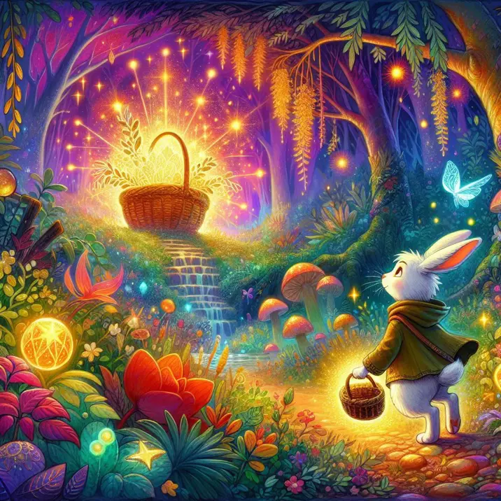 داستان ماجرای جادویی خرگوش و سبد معجزه