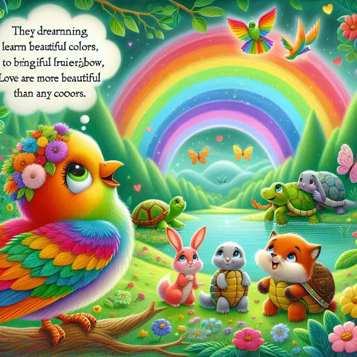 داستان جادوی رنگین کمان