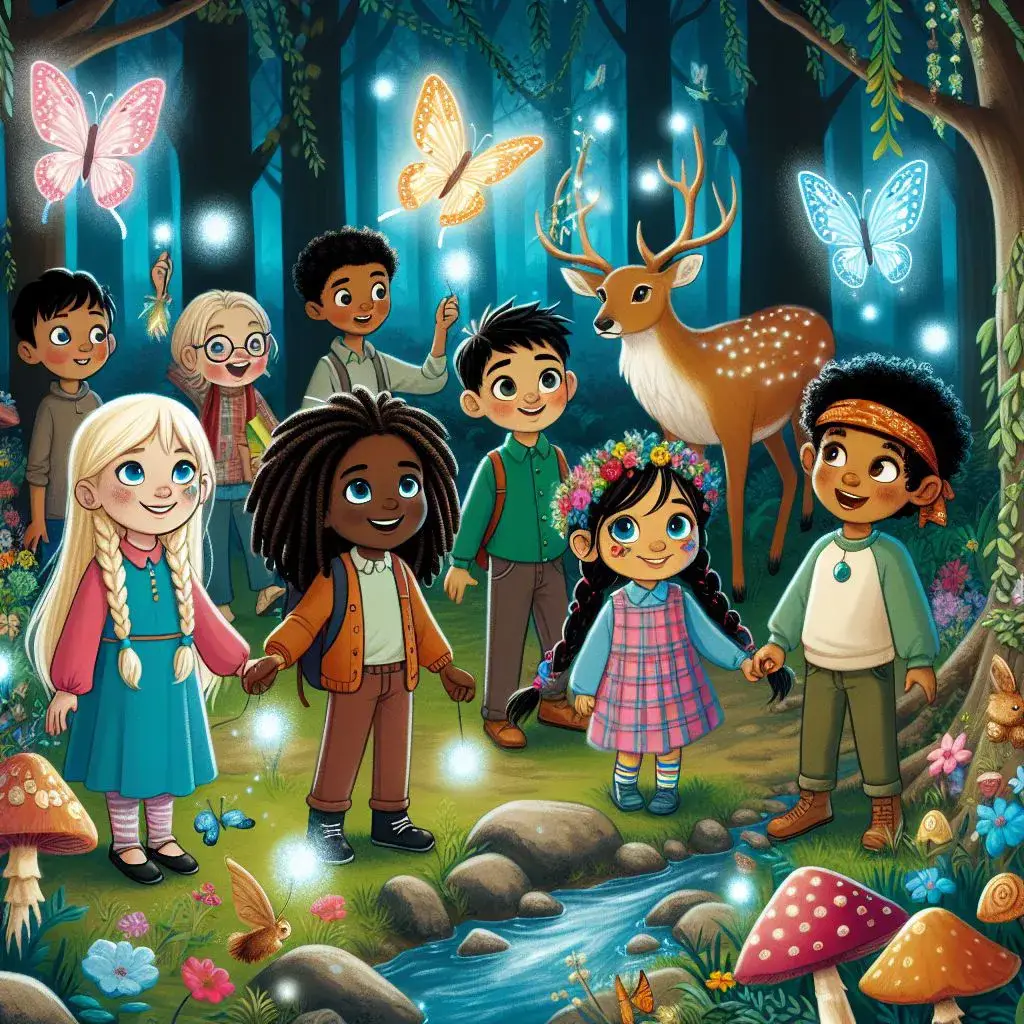 داستان مغامرات سارا و دوستانش در جنگل جادویی