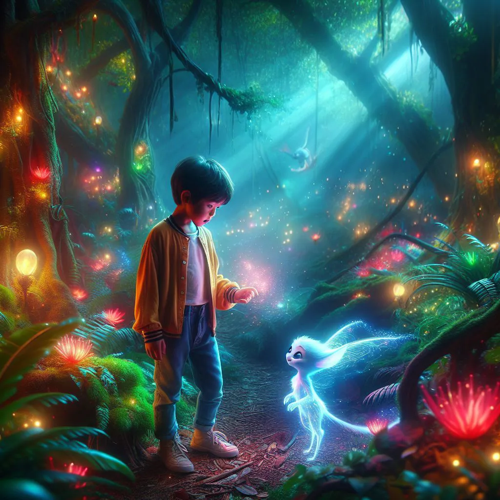 داستان ماجرای جادویی در دل جنگل