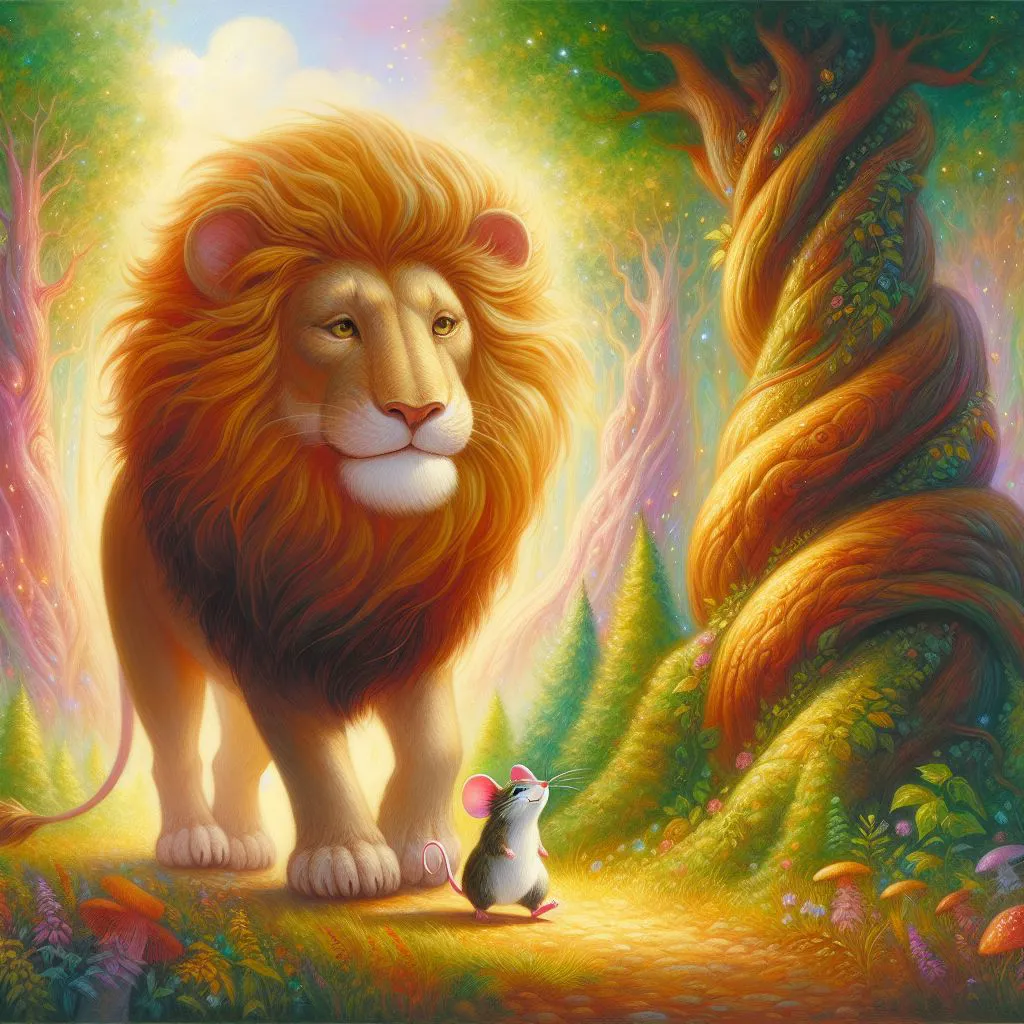 داستان ماجراهای شیر و موش