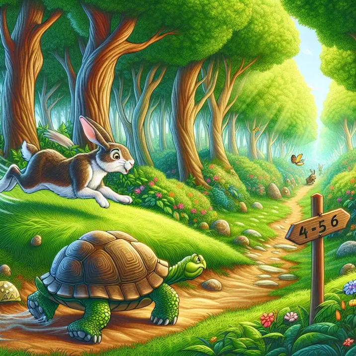 داستان ماجراهای جالب خرگوش و لاک پشت